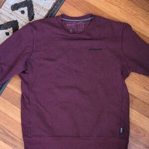 Patagonia Men's Maroon Crewneck Sweater